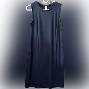 Old Navy Perfect Little Black Dress, Size M, Crew Neck, Sleeveless, Knee-Length